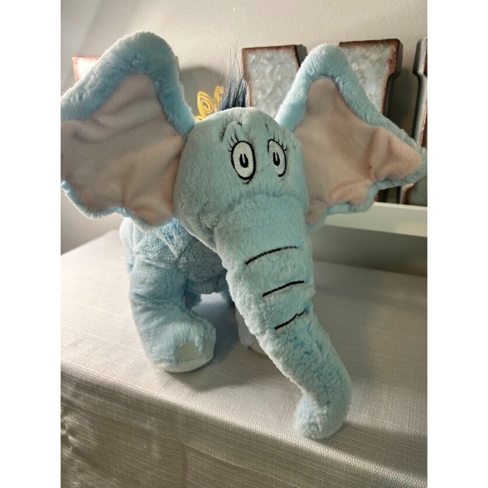 Dr Seuss Horton Hears a Who Plush Stuffed Animal Kohl's Cares 12" Very Soft